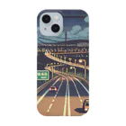 y__mjpのドット絵の夜景 Smartphone Case