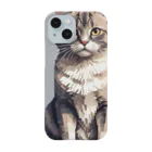 ドット絵ネコの座っている猫 Smartphone Case