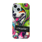 no name...のグラフティ 犬✖️蛇 Smartphone Case