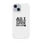 ぴょんぴょんの必要なものは愛とネコだけ♡ All I NEED IS LOVE AND A CAT Smartphone Case