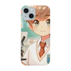 可愛い男の子イラスト販売所　By,keicyanの男の子　中学1年生　科学部 Smartphone Case