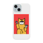 引き弱のトラネコカンフー Smartphone Case