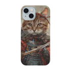 AQUAMETAVERSEの猫サムライ・ミケ　Tomoe bb 2712 Smartphone Case