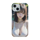 レールファン&スピリチュアルアイテムショップのＡＩ美女　リゾート地 Smartphone Case