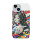 〜Dariishop〜の昭和レトロ女の子 iPhone Smartphone Case