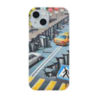 happiness_shopの事故のない未来へ iPhone Smartphone Case