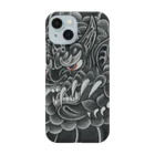 写楽の悠長工房の写楽彫「鬼」スマホケース01 iPhone Smartphone Case
