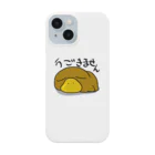 TOKYO 灰猫の【ウダウダZOO】知らんふりカモ iPhone Smartphone Case