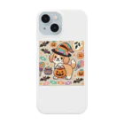 あとりえmignonのハロウィンドッグ iPhone Smartphone Case