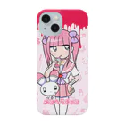 💗江崎びす子officialスズリ💗のメンヘラチャンといちごみるく iPhone Smartphone Case