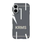 KRMSのKRMSロゴ2 iPhone Smartphone Case