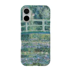 Dartroomの睡蓮の池と日本の橋 クロードモネ iPhone Smartphone Case