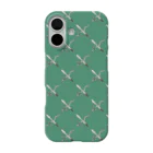 38　サンパチの剣カッチン【ひし形】　グリーン iPhone Smartphone Case