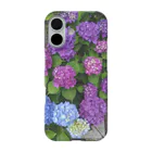 ももたんの紫陽花 iPhone Smartphone Case