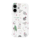 まめるりはことりのたっぷり文鳥ちゃん【まめるりはことり】 iPhone Smartphone Case