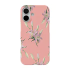 あおちゃん商会のThunberg Lily （スカシユリ） ピンク iPhone Smartphone Case