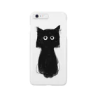 Ken-Chung's Arts Shopの黒猫のココ　No.1 Smartphone Case