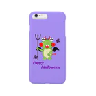 🐸かえるさんと仲間たち🐸のハロウィン　コウモリママ Smartphone Case