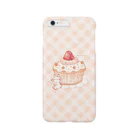 ＊momochy shop＊のカップケーキとうさぎ Smartphone Case