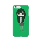 ＭoＭoＭoの緑の少女 スマホケース