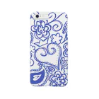 sette mare_bのはーとペイズリー Smartphone Case