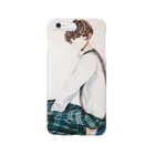 えだまめ₍₍ ◝(●˙꒳˙●)◜ ₎₎のペア (彼氏) Smartphone Case