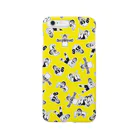 SUVのひげおとめさんiPhoneケース(Yellow) Smartphone Case