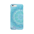 WAKA NO E GOODSのblue in blue  Smartphone Case