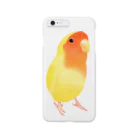 まめるりはことりのコザクラインコ　おすましルチノー【まめるりはことり】 Smartphone Case