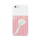 まめるりはことりのオカメインコ　ハートルチノーオカメインコ【まめるりはことり】 Smartphone Case