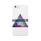 Five SenseSのHAMMER/iPhoneケース(Uchuu)/白 Smartphone Case