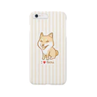 masked-dogsのI ♥ 柴犬 Smartphone Case