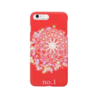 86ka factoryのNo.1　red Smartphone Case