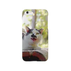 シッポ追いの猫写真店のきみの笑顔に Smartphone Case