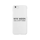 NYK MOON.factoryのNYK MOON logo スマホケース