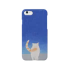 Atelier PoraのCat Blue iPhone スマホケース