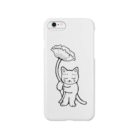 mikepunchの花を持つ猫 Smartphone Case