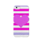 💜🐰Lovely Heart🐰💜の💜キラキラハートスマホケース💜 Smartphone Case