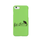 SHOP KazzBのネコ、音符にイタズラ (G) Smartphone Case