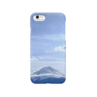 シンプルショップの冬の寒空風、冨士山 Smartphone Case