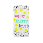 おぼこ屋のhappy merry lovely Smartphone Case