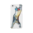 Ynynyn0710の3Dメガネをかけた猫 Smartphone Case