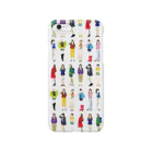 utanogoodsのcolorful girl スマホケース