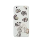 YONEKURA JUNEのあめ時々ねこ blue Smartphone Case