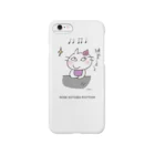 マイリッシュデザインのピアニストローズのコトバリズム”練習しましょ” Smartphone Case