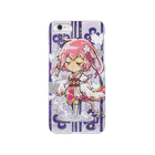 松(絵描き)の魔法少女★夢路 てぬぐい風 Smartphone Case