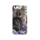 CarrieMomの見返り美猫キャリー1  Smartphone Case