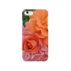 あすきなまこ のオレンジ色の薔薇 Smartphone Case