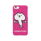 のい＠LINEスタンプも販売中のふしぎねこ02-Pink Smartphone Case