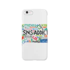 O​r​i​g​i​n​a​l​ ​T​e​e​ ​b​y​ ​L​i​l​y​.​KのSNS addict スマホケース